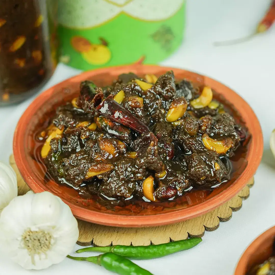 ঝাল রসুন আচার | Spicy garlic pickle